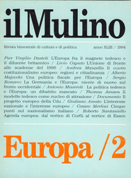 Cover del fascicolo: Europa