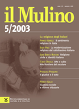 cover del fascicolo, Fascicolo arretrato n.5/2003 (settembre-ottobre)