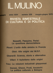 Copertina del fascicolo dell'articolo Il Bilancio della cultura a Bologna e l'Università