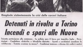 Cover articolo 13 aprile 1969:<br>insorge il carcere Le Nuove di Torino